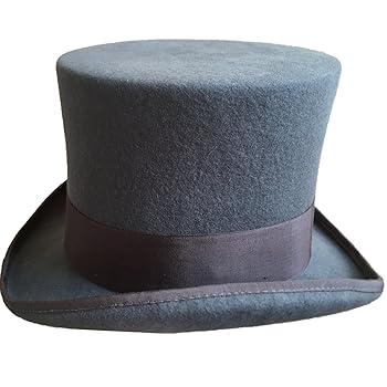 Amazon | [Hanshow] Gray Top Hat (S= 55cm) | ハット 通販
